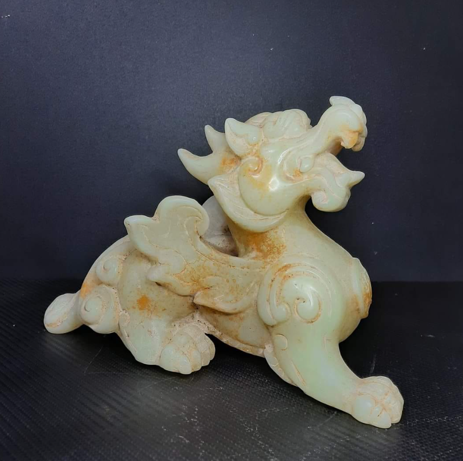 Tượng tỳ hưu đen đá tiêu ngọc